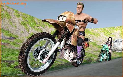 WWE Wrestlers Moto Stunts Racer screenshot