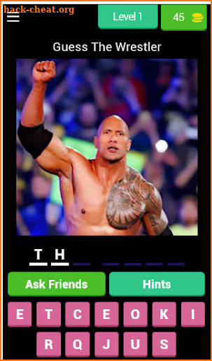 WWE Wrestlers Quiz Game screenshot