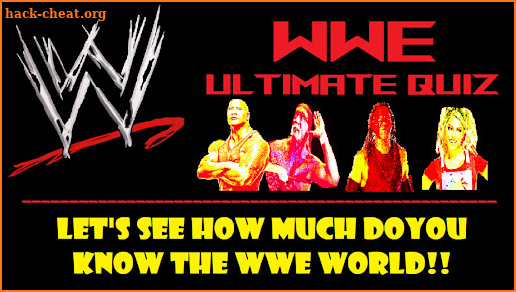 WWE Wrestling Quiz screenshot