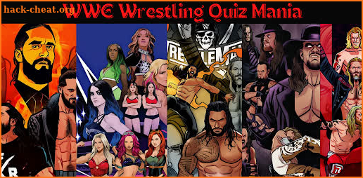 WWE Wrestling Quiz Mania screenshot