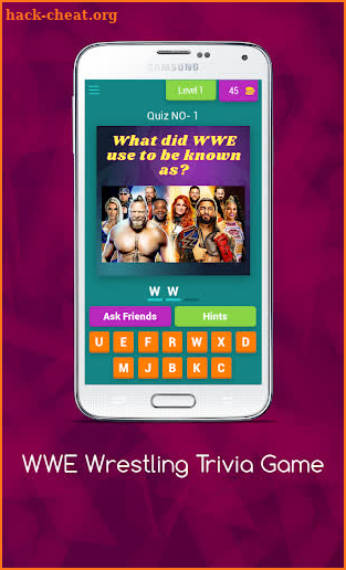 WWE Wrestling Trivia Game screenshot