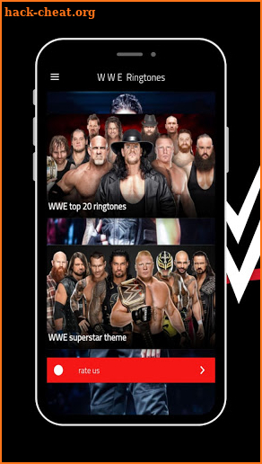 WWEe Superstar Ringtones screenshot