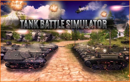 WWII Tanks Battle Simulator screenshot
