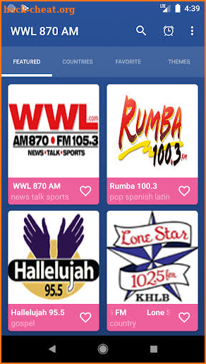 WWL 870 AM New Orleans Free App Radio Online screenshot