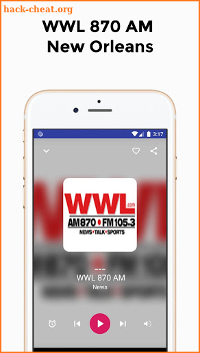 WWL 870 AM New Orleans Radio screenshot