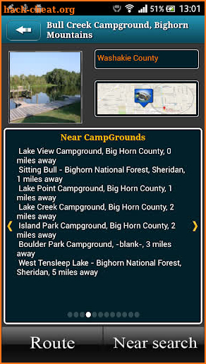 Wyoming Campgrounds screenshot