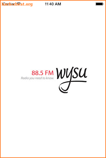 WYSU Public Radio App screenshot