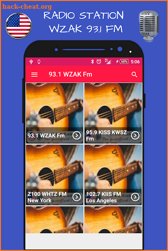 WZAK 93.1 Fm Cleveland Radio Stations HD Online screenshot