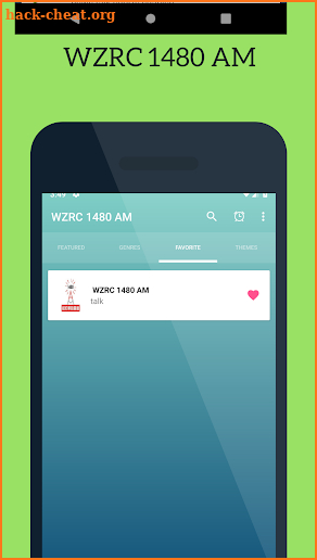 WZRC 1480 AM Radio Station New York screenshot
