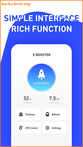 X Booster screenshot