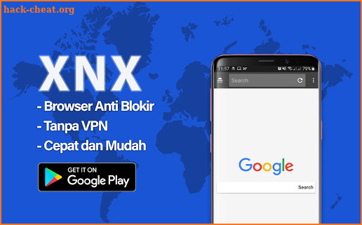 X Browser Buka Situs Tanpa VPN screenshot