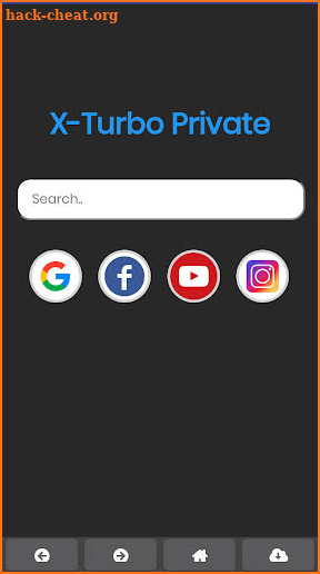 X-Browser  - Fast Download, Browser, Private screenshot