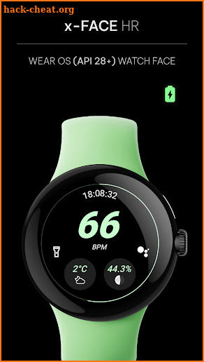 x-Face Heart Rate: Wear OS screenshot