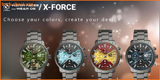 X-Force Watch Face screenshot