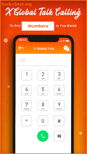 X Global - International Call screenshot