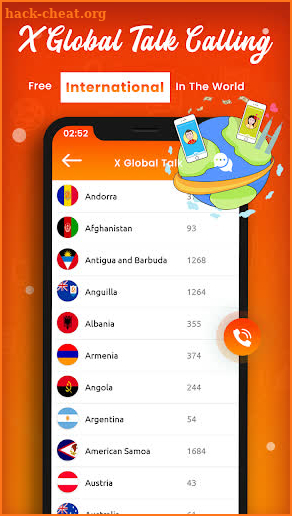 X Global - International Call screenshot