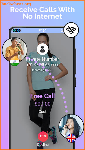 X Global Talk - International Calling screenshot