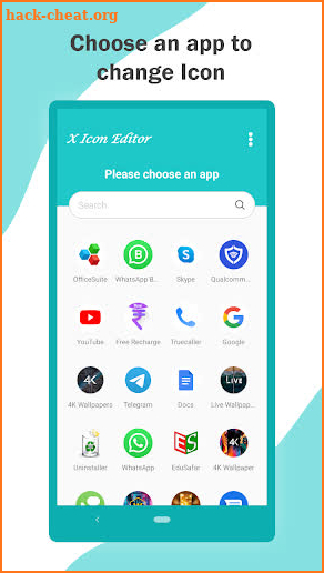 X Icon Editor (Customize App icon & Shortcut) screenshot