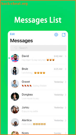 X Messenger - Easy Communication screenshot