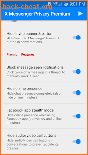 X Messenger Privacy Premium screenshot