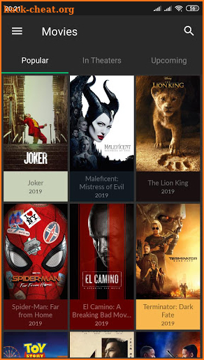 X Movies & TV App screenshot