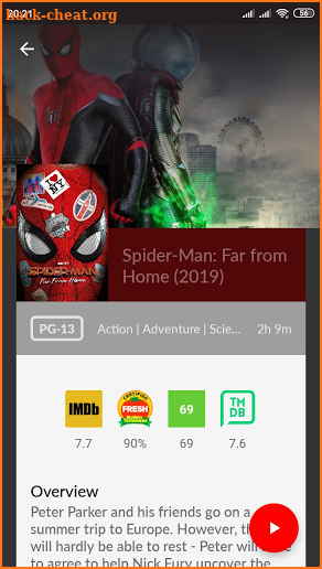 X Movies & TV App screenshot
