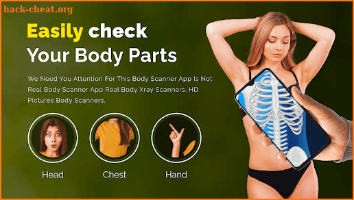 X-Ray Body Scanner : Simulator screenshot