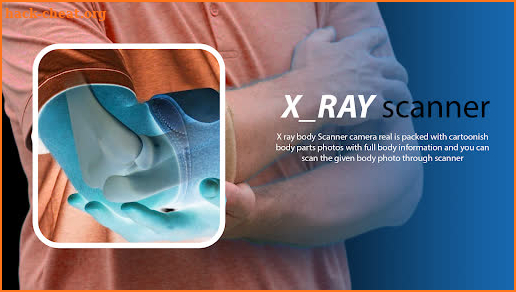 X ray scanner body real camera screenshot