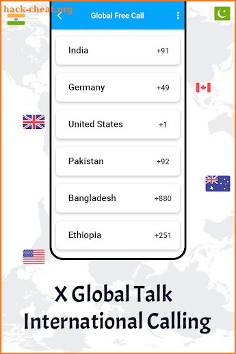 X Talk - International Calling screenshot