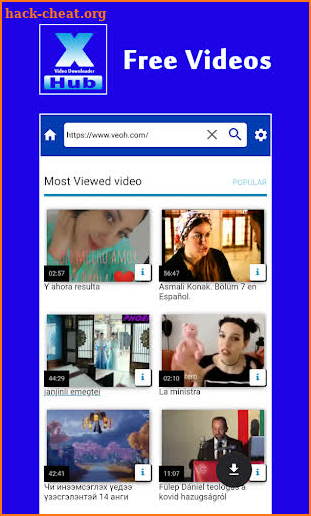 X Video Downloader : XXVI Social Video India 2020 screenshot