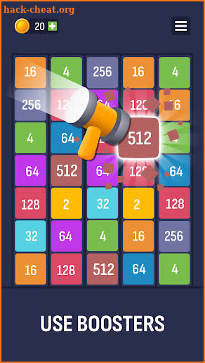 X2 Number Merge Puzzle screenshot