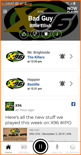 X96 screenshot