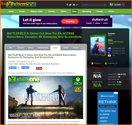 XBOXONE-HQ.COM screenshot