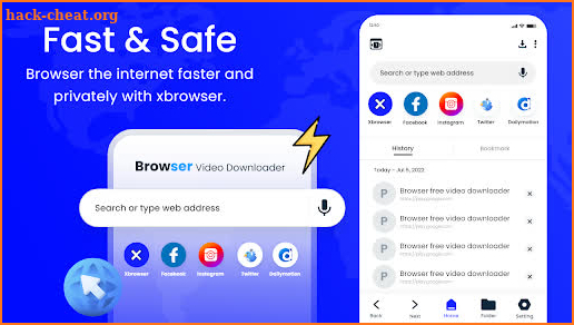 xBrowser - VPN Private Proxy screenshot