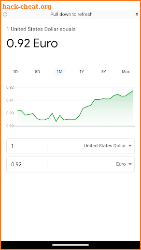 XChange screenshot
