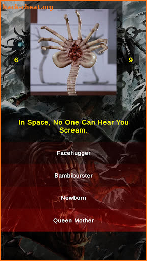Xenomorph Alien Quiz screenshot