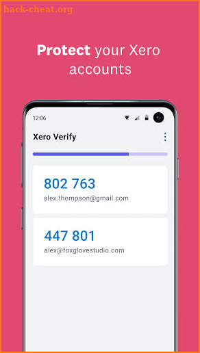 Xero Verify screenshot