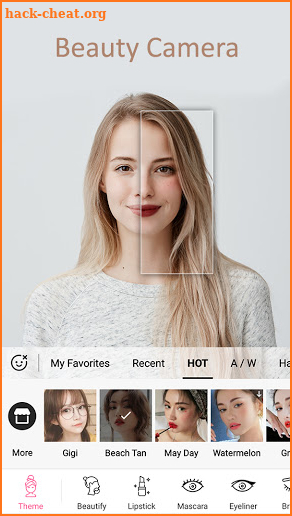XFace: Camera Selfie, Beauty Makeup, Photo Editor screenshot