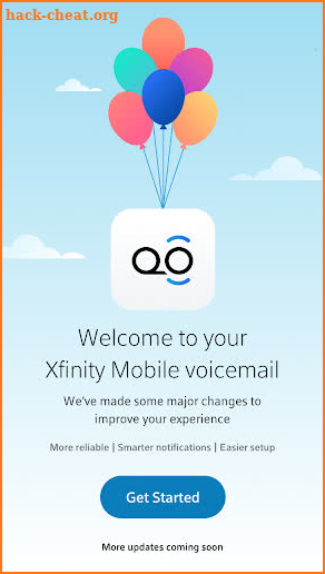 Xfinity Mobile Voicemail screenshot