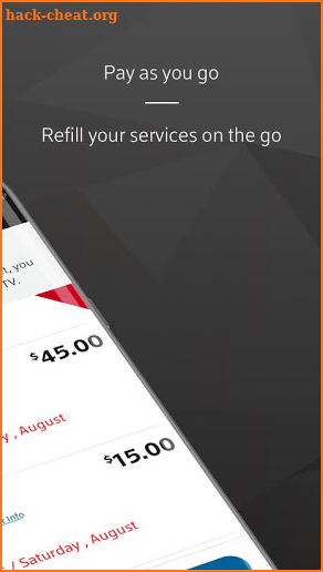 Xfinity Prepaid screenshot