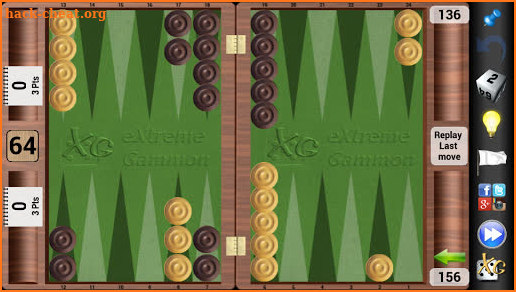 XG Mobile Backgammon screenshot