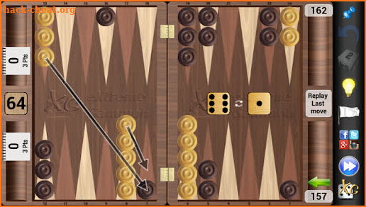 XG Mobile Backgammon screenshot