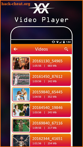 XHD Video Player 2019 - All Format HD Video Player screenshot
