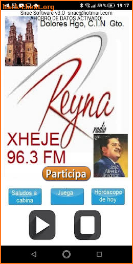 XHEJE 96.3 FM RADIO REYNA screenshot