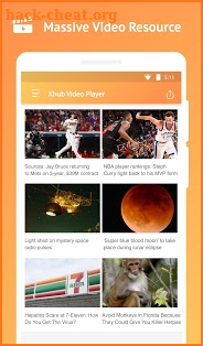 Xhub Video Player screenshot