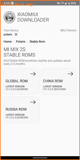 Xiaomiui MIUI Downloader screenshot