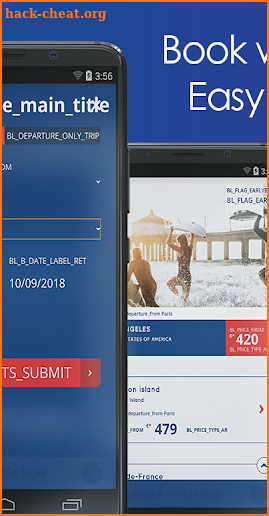 XL Airways  - Booking Flights ticket screenshot