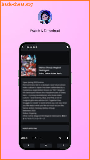 Xlatte Anime Watching screenshot