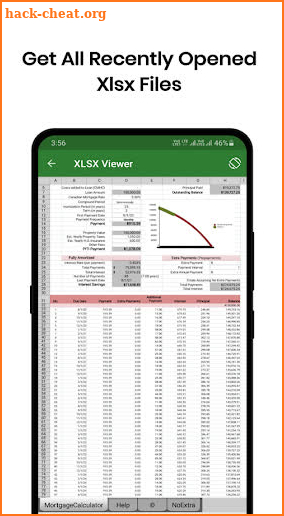 XLSX Viewer : XLS File Viewer l Excel Reader screenshot