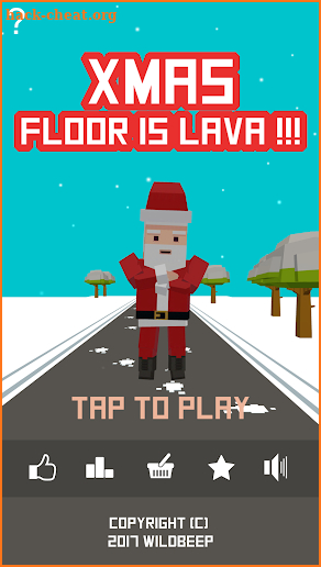 Xmas Floor is Lava !!! Christmas holiday fun ! screenshot